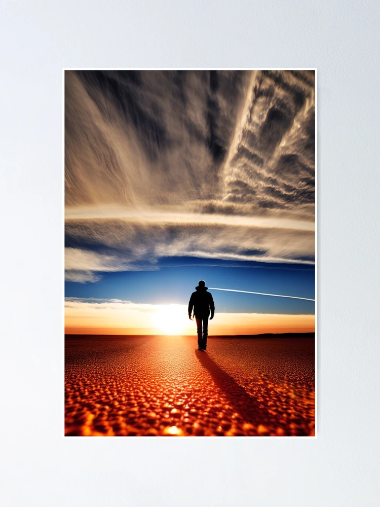 Thumbnail 1 of 3, Poster, Take The First Step designed and sold by TiltedCode.