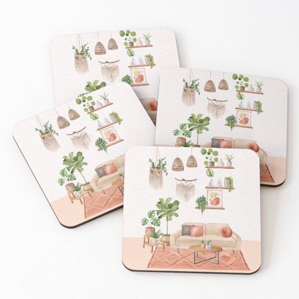Item preview, Bohemian Style House Plants designed and sold by Nature Hues.