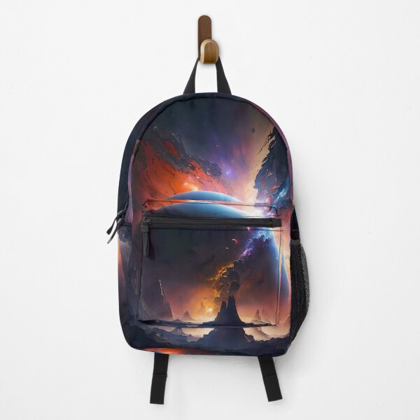 Item preview, Cosmic Space Serenity: A Celestial View of a Planet in the Sky designed and sold by entwithanaxe.