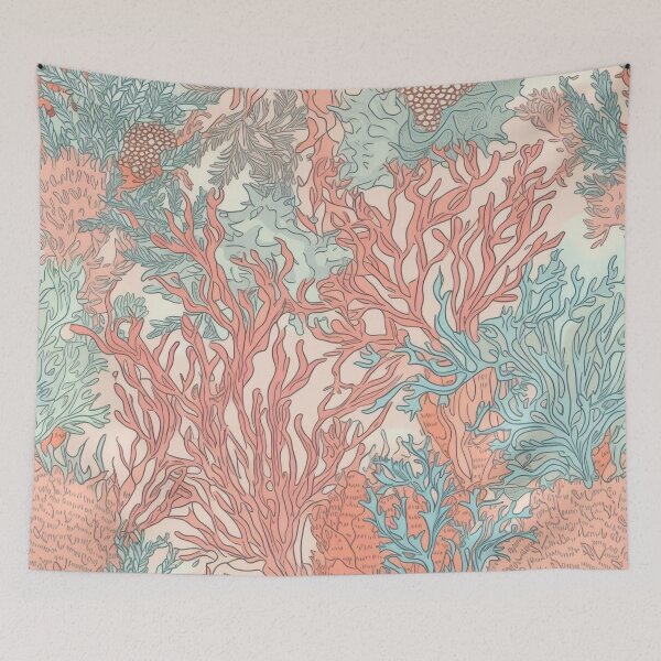 Item preview, Elegant and Unique Pastel Corals Pattern Design Collection 7 designed and sold by Family Journey with God.