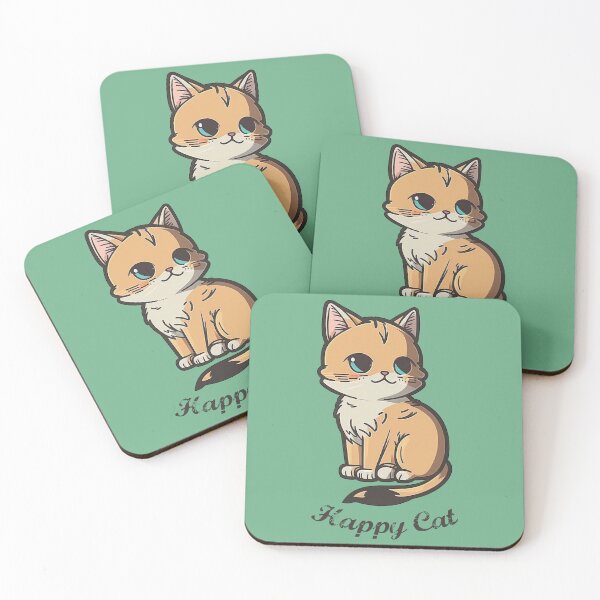 Item preview, Happy Cat 4 (txt) designed and sold by NinjaSpot.