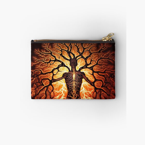 Item preview, Psychedelic Human Tree Figure Artwork designed and sold by mind-melt-er.