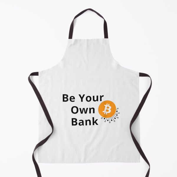 Item preview, BTC Bitcoin Be Your Own Bank Crypto T-Shirt designed and sold by Beroti-Vanda.