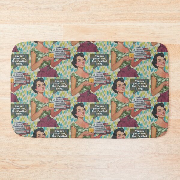 Item preview, Pop Art Parody: A Fun and Funky 1950s Print with a Playful Take on Gluten-Free Options designed and sold by Paul Corps.