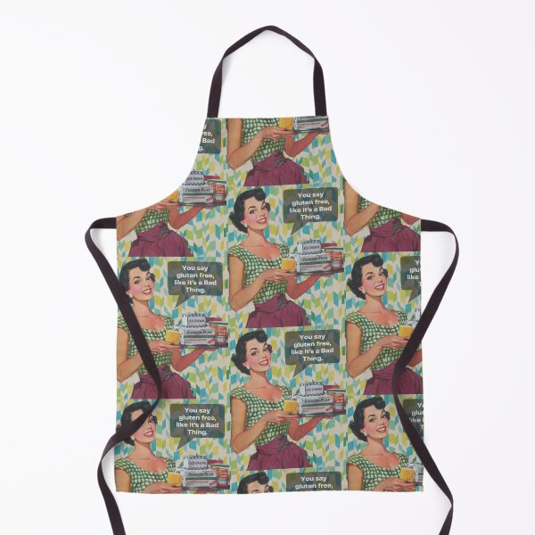 Item preview, Pop Art Parody: A Fun and Funky 1950s Print with a Playful Take on Gluten-Free Options designed and sold by Paul Corps.