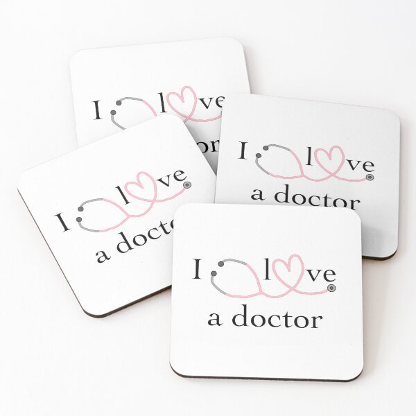 Item preview, I love a doctor designed and sold by peachesandfizz.