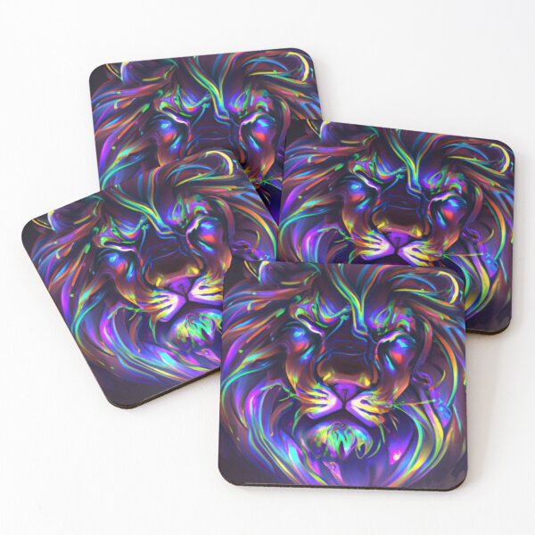 Item preview, Neon Lion designed and sold by Gabriela McDaniel.