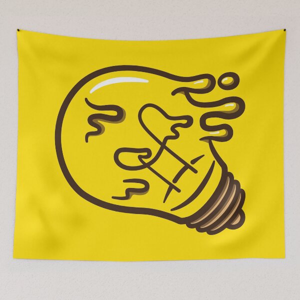 Item preview, Sweet Idea - Light Bulb (Yellow) designed and sold by Justin Ellis.