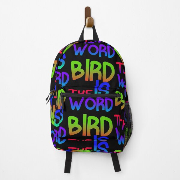 Item preview, Funny and colorful quote Bird is the word designed and sold by AEROSPACE-IND.