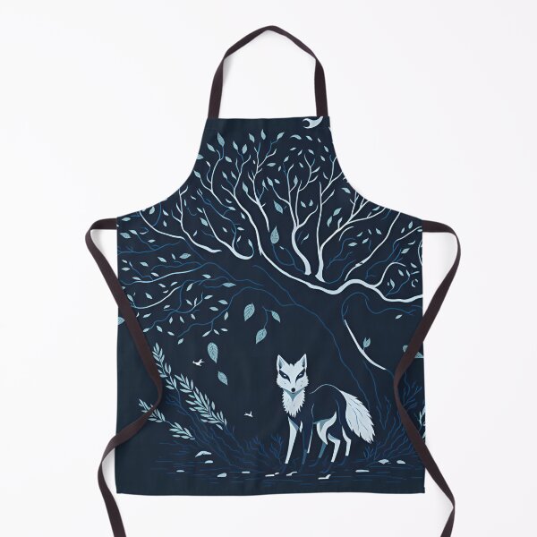 Item preview, A white fox under the tree designed and sold by Javier Narváez Solarte.
