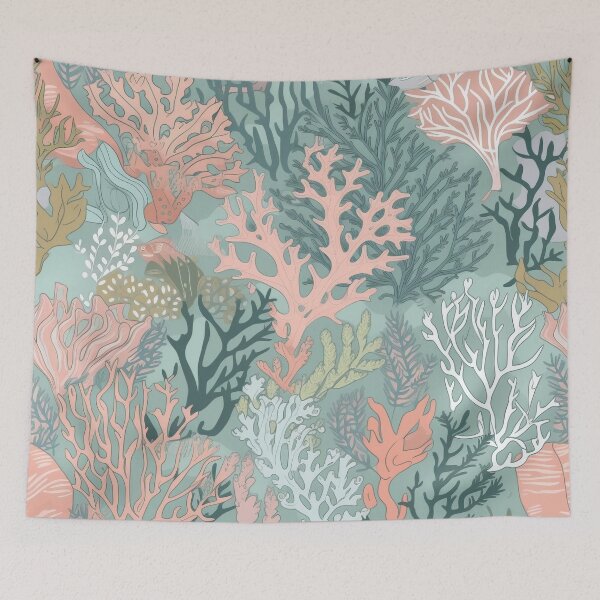 Item preview, Elegant and Unique Pastel Corals Pattern Design Collection 8 designed and sold by Family Journey with God.