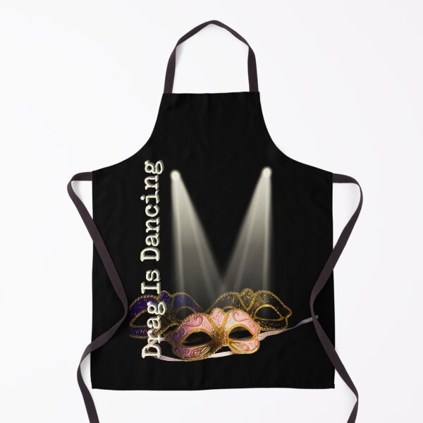 Item preview, Drag Is Dancing Social Statement Ballroom Mask Design designed and sold by EarthArtDesigns.