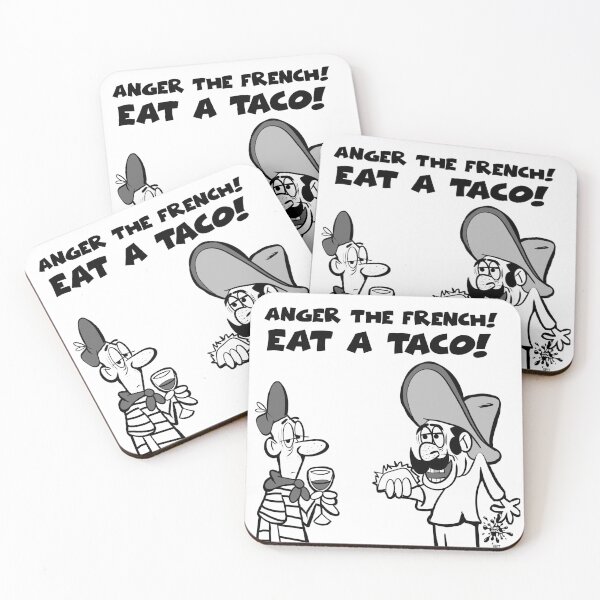 Item preview, Anger the French. Eat a Taco. designed and sold by TeeCeeCo.