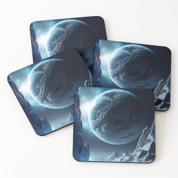 Item preview, Icy Planets designed and sold by DigitizedArt.