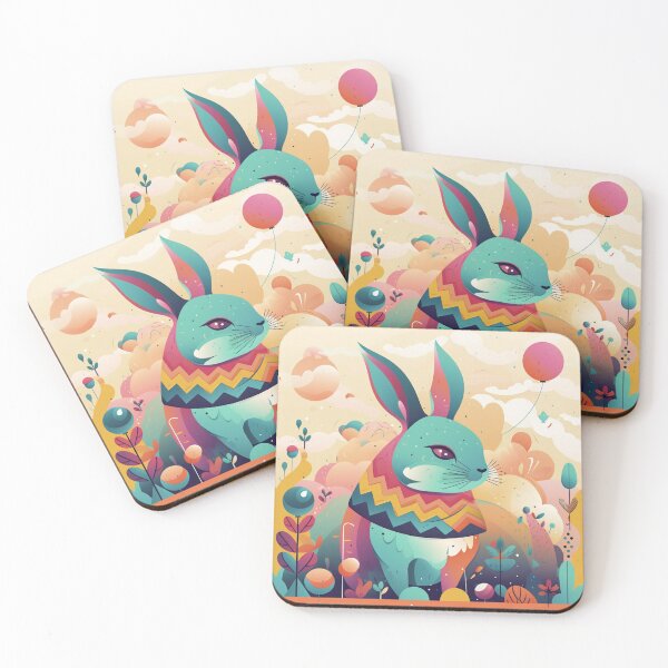 Artikelvorschau, Colorful rabbits entworfen und verkauft von fanzen69.