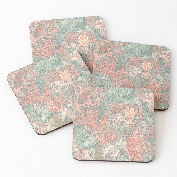Item preview, Elegant and Unique Pastel Corals Pattern Design Collection 9 designed and sold by Family Journey with God.