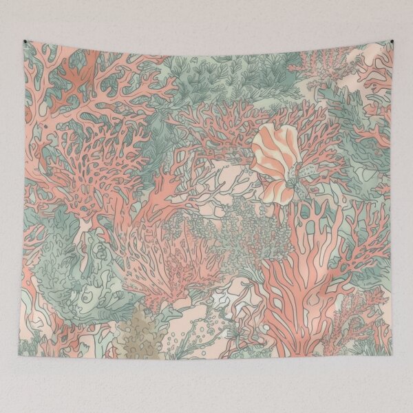 Item preview, Elegant and Unique Pastel Corals Pattern Design Collection 9 designed and sold by Family Journey with God.