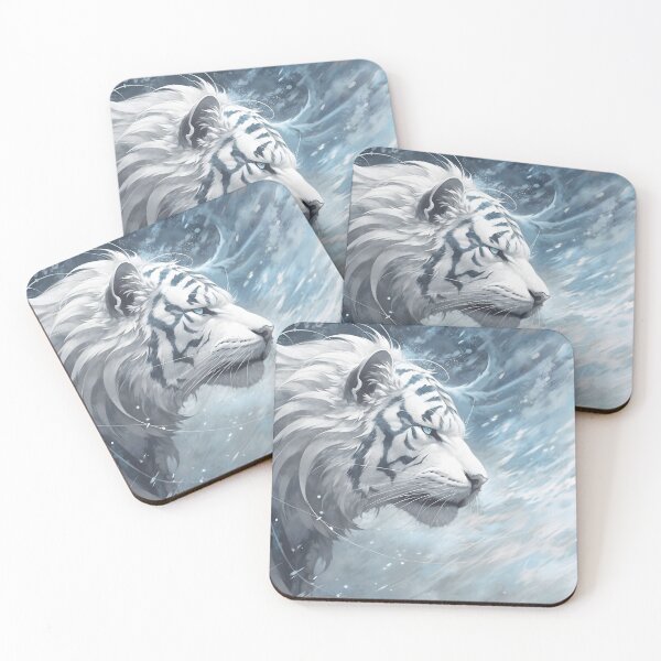 Item preview, White Tiger in the wind designed and sold by Seetears.