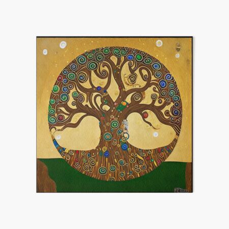 Chakra Tree Art Art Board Prints for Sale