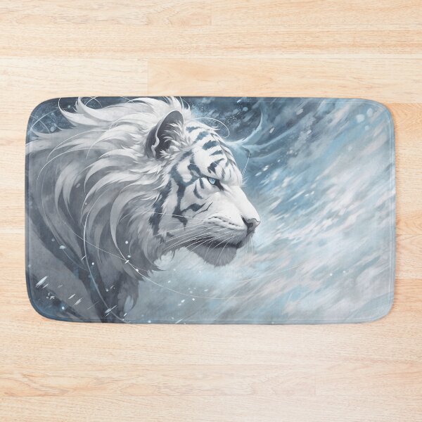 Item preview, White Tiger in the wind designed and sold by Seetears.