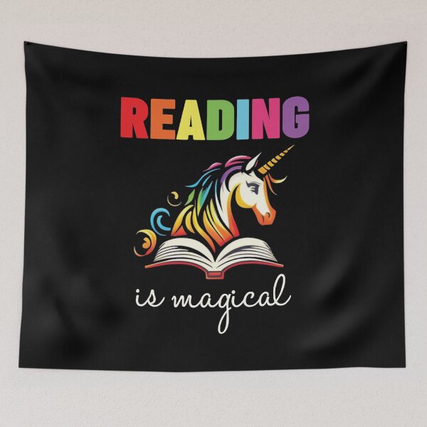 Item preview, Reading is magical designed and sold by BuxomBabe21.