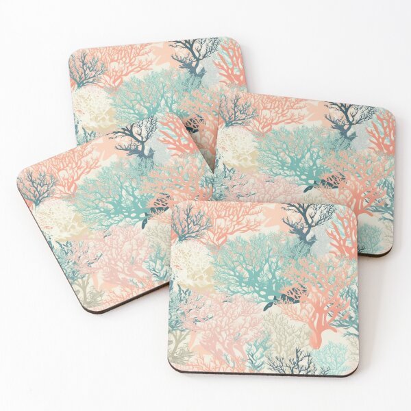 Item preview, Elegant and Unique Pastel Corals Pattern Design Collection 10 designed and sold by Family Journey with God.