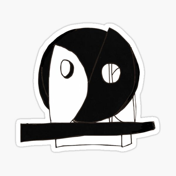 Villanova Oreo (Riley Ellipse) Sticker