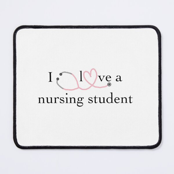 Item preview, I love a nursing student designed and sold by peachesandfizz.