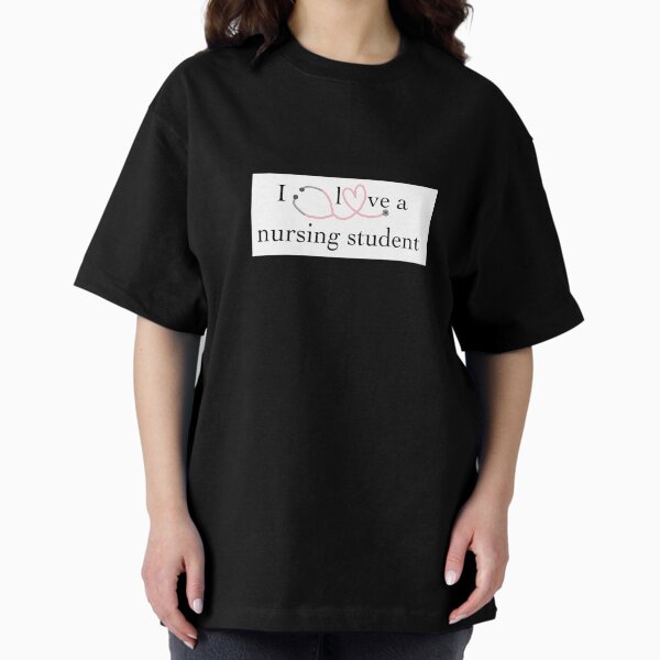 Item preview, I love a nursing student  designed and sold by peachesandfizz.