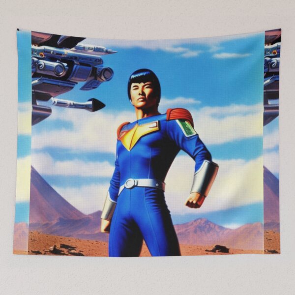 Item preview, Japanese super hero | retro art  designed and sold by spinolator.