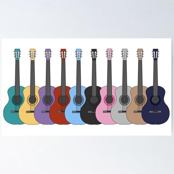 Item preview, Taylor Swift - Eras Guitars designed and sold by Mayme.