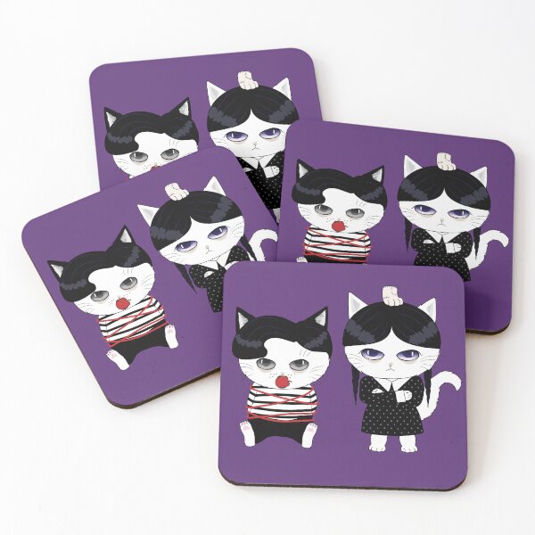 Item preview, Cat Wednesday and Pugsley Addams - I'm a big sister designed and sold by akwl-design.
