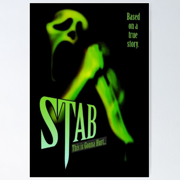 Item preview, Stab Movie Poster designed and sold by DarlingMegski.
