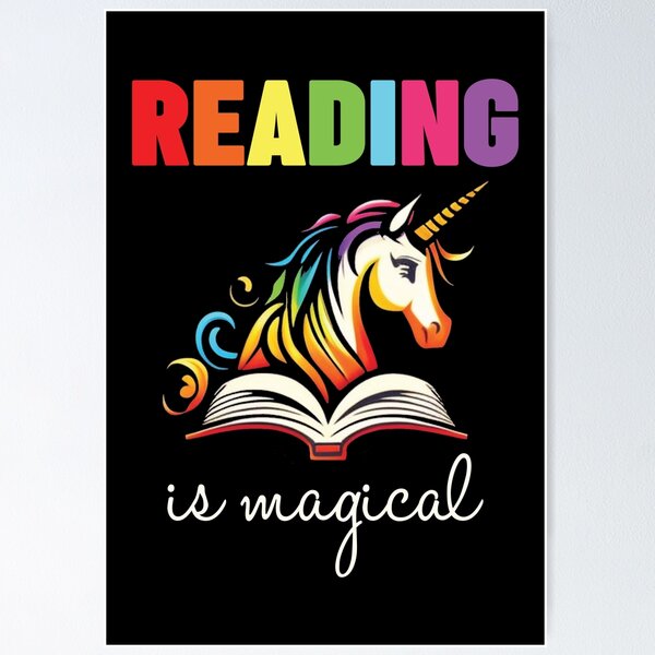 Item preview, Reading is magical designed and sold by BuxomBabe21.