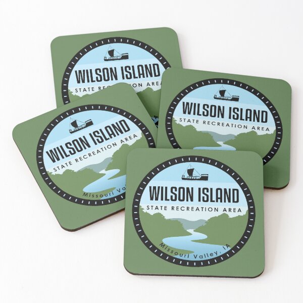 Item preview, Wilson Island State Recreation Area designed and sold by NaomiFriend.