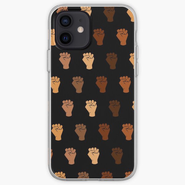 Black Power iPhone Soft Case