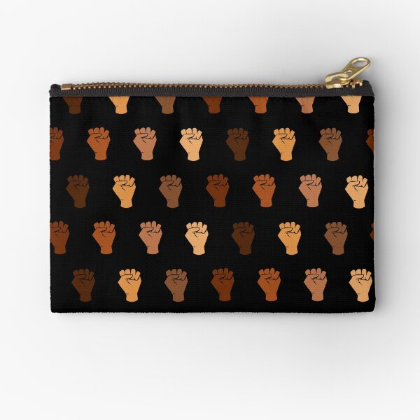 Black Power Zipper Pouch