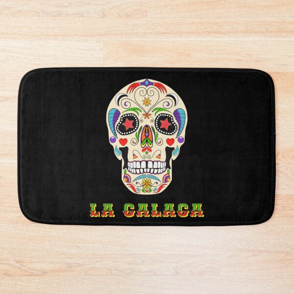 Item preview, Dia de Muertos Traditional Calaca Skull designed and sold by Sfumata Illustration.