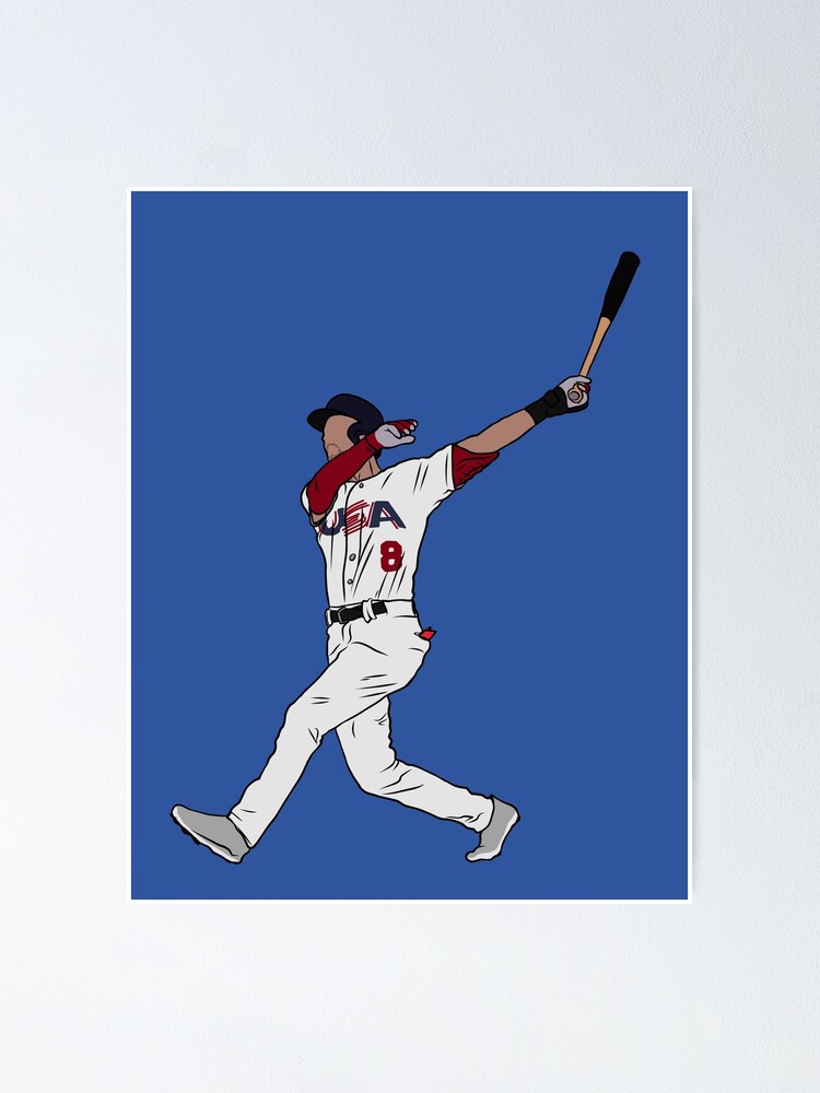  Trea Turner Baseball Player Poster4 Art Poster for The