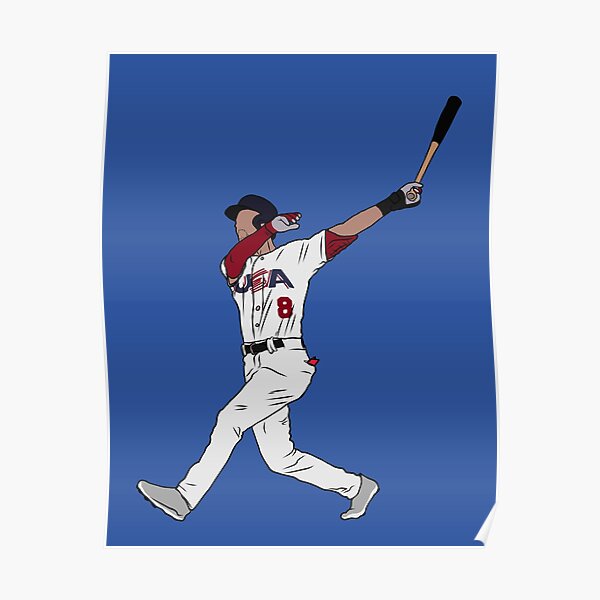 Trea Turner baseball Paper Poster Phillies 6 - Trea Turner Mlb Baseball -  Posters and Art Prints