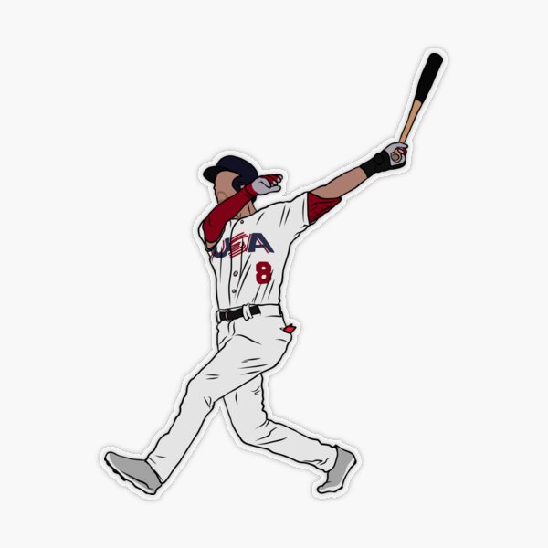 Fernando Tatis Jr. Bat Flip Magnet for Sale by RatTrapTees