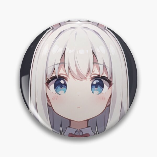 Item preview, A Cute Bunny Girl Sticker Very Kawaii Beautiful designed and sold by HikariAtelier.