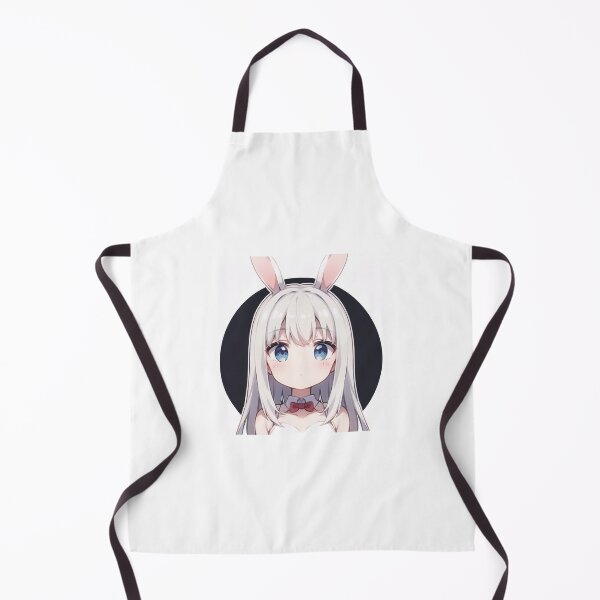 Item preview, A Cute Bunny Girl Sticker Very Kawaii Beautiful designed and sold by HikariAtelier.