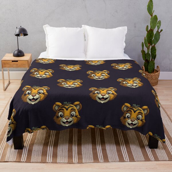 Item preview, tiger emoji designed and sold by Quiki.