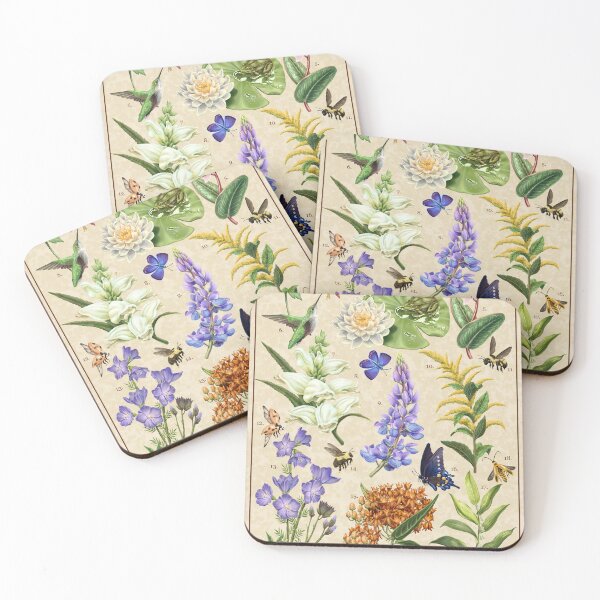 Item preview, Wildflowers and Pollinators of East North America designed and sold by Nick Garnhart.