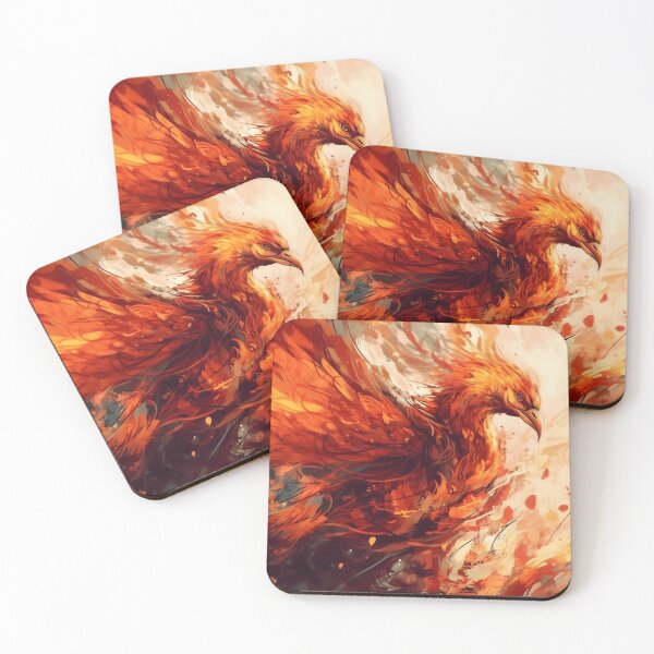 Item preview, Phoenix the Fire Bird designed and sold by Seetears.