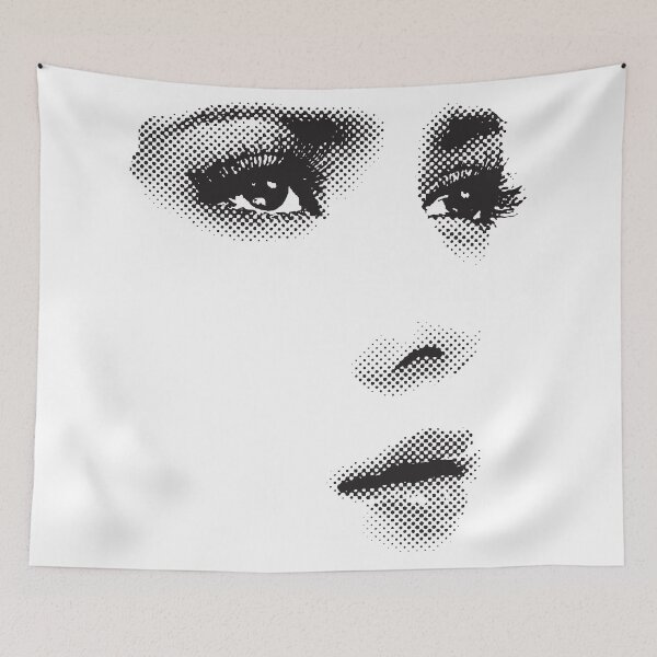 Item preview, Girl Face Abstract Art designed and sold by Bruce ALMIGHTY Baker.