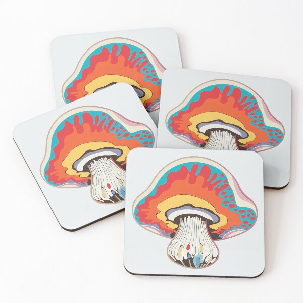 Item preview, Groovy Mushroom Trippy Psychedelic | Psychedelic Color Burst | Vibrant Mushroom Design designed and sold by mindexploration.