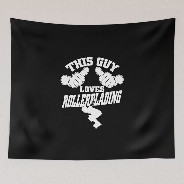 Item preview, This Guy Loves Rollerblading designed and sold by flipper42.