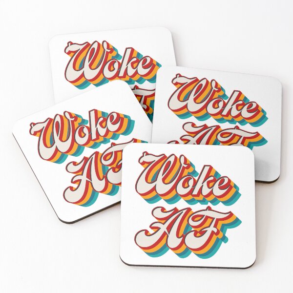 Item preview, Woke AF designed and sold by Texterns.